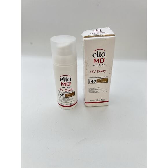 Elta MD UV Daily SPF 40 TINTED Face Sunscreen 1.7oz/48g - EXP 02/2027 - Picture 1 of 2